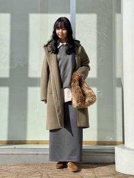 ア デイ イン ザ ライフさん(レディース・159cm)の冬コーディネート