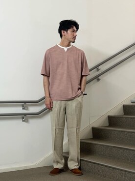 ア デイ イン ザ ライフさん(メンズ・178cm)の春コーディネート