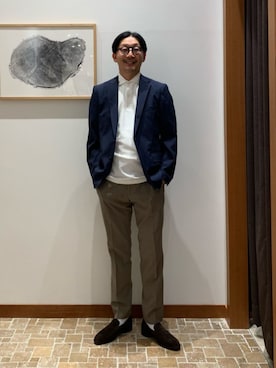 「通勤スタイル」｜ア デイ イン ザ　ライフさん（メンズ・173cm）の春コーディネート