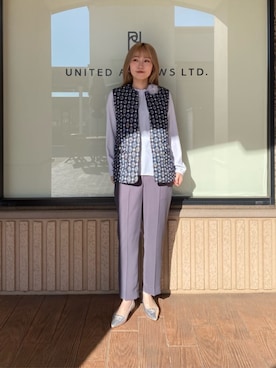 ア デイ イン ザ ライフさん(レディース・163cm)の冬コーディネート
