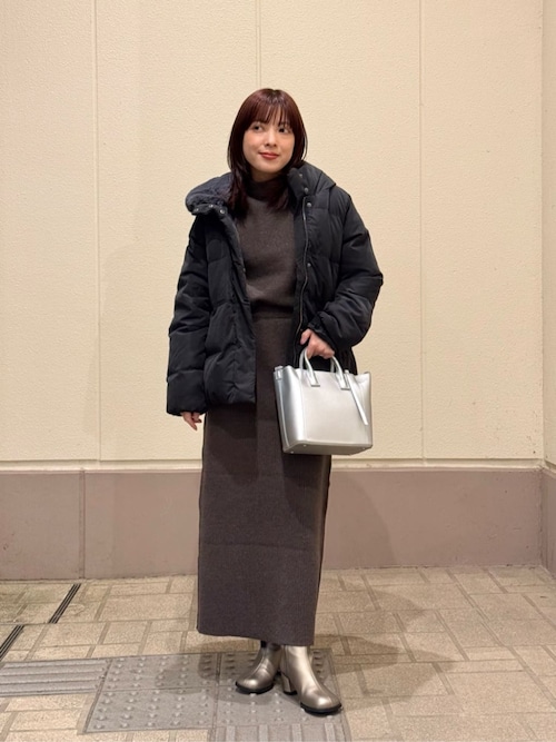 セール】フェイクファーフード ダウンジャケット <A DAY IN THE LIFE セール】フェイクファーフード ダウンジャケット <A DAY IN THE LIFE