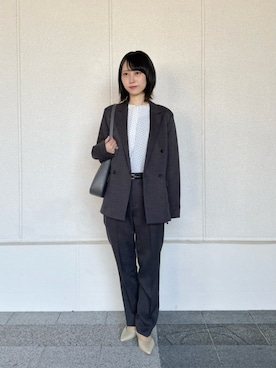 「アイテム（ジャケット/アウター）」を使った、ア デイ イン ザ　ライフさん（レディース・150cm）の春コーディネート