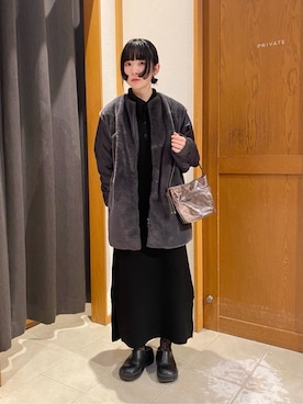 ア デイ イン ザ ライフさん(レディース・161cm)の冬コーディネート