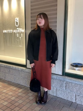 ア デイ イン ザ　ライフさん（レディース・160cm）の冬コーディネート