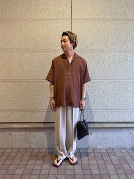 ア デイ イン ザ ライフさん(メンズ・168cm)の夏コーディネート