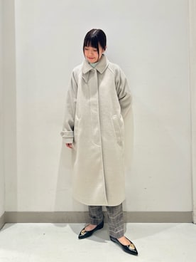 「アイテム（スラックス、その他）」を使った、ア デイ イン ザ　ライフさん（レディース・157cm）の冬コーディネート