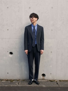 ア デイ イン ザ ライフさん(メンズ・177cm)の春コーディネート