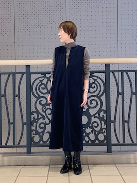ア デイ イン ザ ライフさん(レディース・156cm)の冬コーディネート