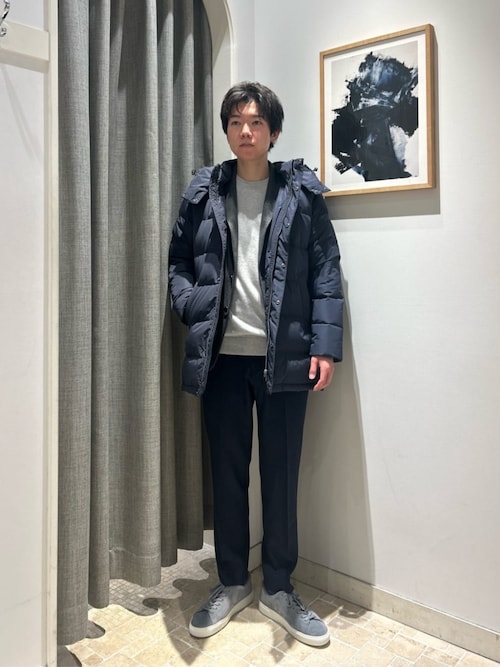 セール】フーデッド ミドル ダウンブルゾン-撥水・防風-＜A DAY IN THE