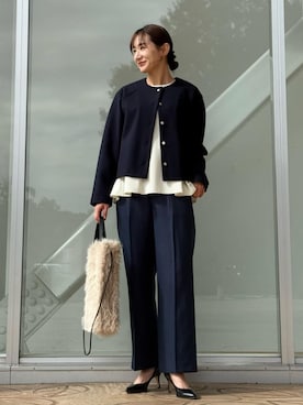 ア デイ イン ザ ライフさん(レディース・163cm)の冬コーディネート