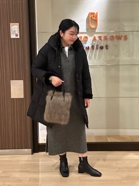 ア デイ イン ザ ライフさん(レディース・156cm)の冬コーディネート