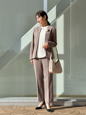 ア デイ イン ザ ライフさん(レディース・163cm)の冬コーディネート
