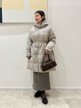 ア デイ イン ザ ライフさん(レディース・163cm)の冬コーディネート