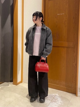 ア デイ イン ザ ライフさん(レディース・161cm)の冬コーディネート