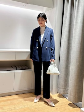 「アイテム（ジャケット/アウター）」を使った、ア デイ イン ザ　ライフさん（レディース・163cm）の春コーディネート