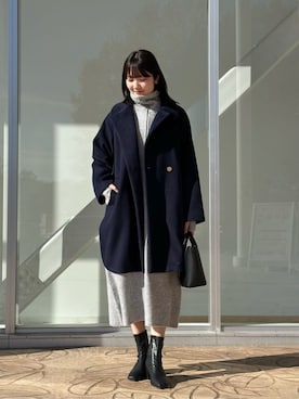 「アイテム（ワンピース/ドレス）」を使った、ア デイ イン ザ　ライフさん（レディース・165cm）の冬コーディネート