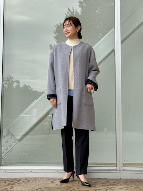 セール】リバーシブル Aラインコート ＜A DAY IN THE LIFE＞（ノー