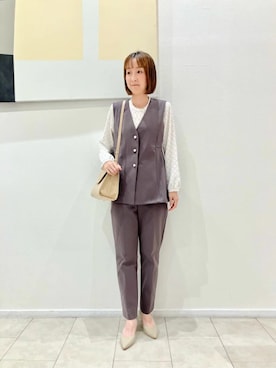 ア デイ イン ザ ライフさん(レディース・166cm)の春コーディネート