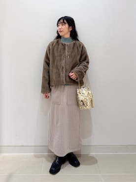 ア デイ イン ザ ライフさん(レディース・162cm)の冬コーディネート