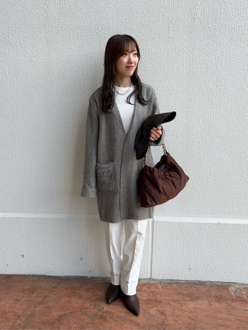 セール】ファーポケット ロングカーディガン ＜A DAY IN THE LIFE