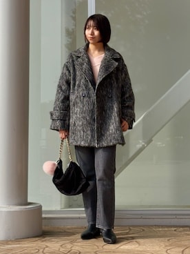 ア デイ イン ザ ライフさん(レディース・159cm)の冬コーディネート