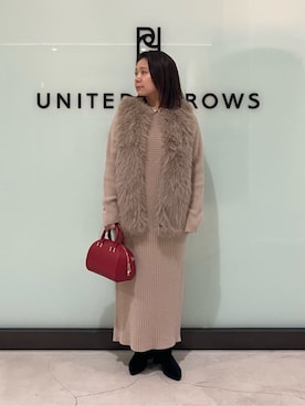 「アイテム（ワンピース/ドレス）」を使った、ア デイ イン ザ　ライフさん（レディース・153cm）の冬コーディネート