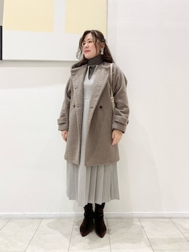 「アイテム（ワンピース/ドレス）」を使った、ア デイ イン ザ　ライフさん（レディース・164cm）の冬コーディネート