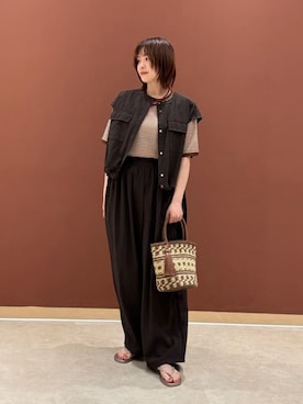 ア デイ イン ザ ライフさん(レディース・161cm)の夏コーディネート