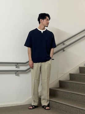 ア デイ イン ザ ライフさん(メンズ・178cm)の春コーディネート