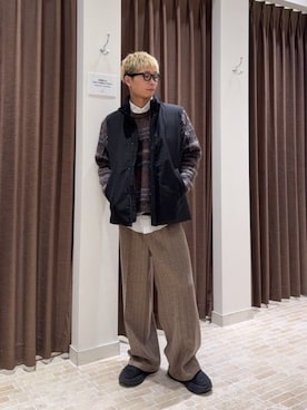 ア デイ イン ザ　ライフさん（メンズ・174cm）の冬コーディネート