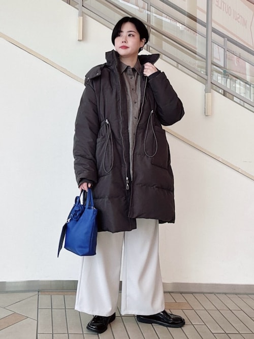 セール】フード ロングダウンコート ＜A DAY IN THE LIFE＞（ダウン