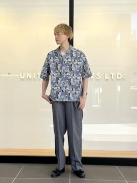 ア デイ イン ザ ライフさん(メンズ・172cm)の夏コーディネート