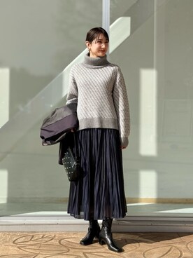 ア デイ イン ザ ライフさん(レディース・163cm)の冬コーディネート