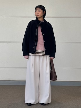 ア デイ イン ザ ライフさん(レディース・160cm)の冬コーディネート