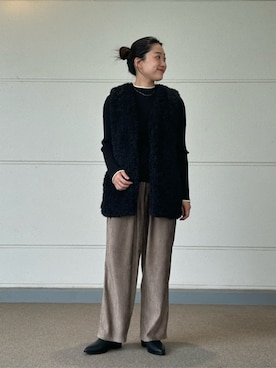 ア デイ イン ザ ライフさん(レディース・156cm)の冬コーディネート
