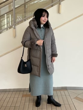 ア デイ イン ザ ライフさん(レディース・156cm)の冬コーディネート