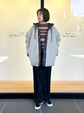 「キルティングコート」｜ア デイ イン ザ　ライフさん（レディース・160cm）の秋コーディネート