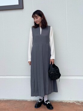 ア デイ イン ザ ライフさん(レディース・157cm)の秋コーディネート