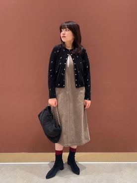 ア デイ イン ザ　ライフさん（レディース・165cm）の冬コーディネート