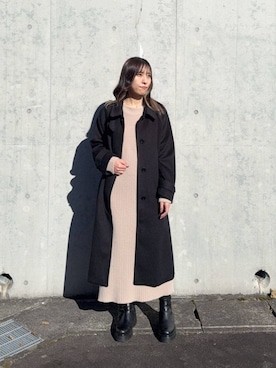 「アイテム（ワンピース/ドレス）」を使った、ア デイ イン ザ　ライフさん（レディース・160cm）の冬コーディネート