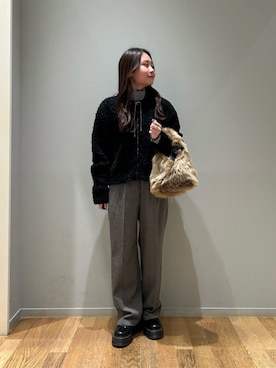 ア デイ イン ザ ライフさん(レディース・155cm)の冬コーディネート