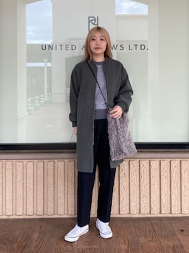 ア デイ イン ザ　ライフさん（レディース・163cm）の冬コーディネート