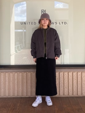 ア デイ イン ザ ライフさん(レディース・163cm)の冬コーディネート