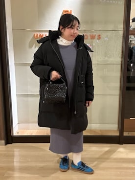 「アイテム（ワンピース）」を使った、ア デイ イン ザ　ライフさん（レディース・156cm）の冬コーディネート