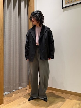 ア デイ イン ザ ライフさん(レディース・156cm)の冬コーディネート