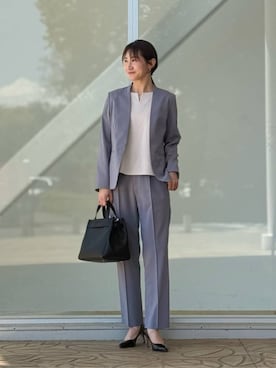 ア デイ イン ザ ライフさん(レディース・163cm)の春コーディネート