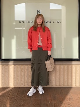 ア デイ イン ザ ライフさん(レディース・163cm)の冬コーディネート