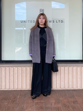 ア デイ イン ザ ライフさん(レディース・163cm)の冬コーディネート