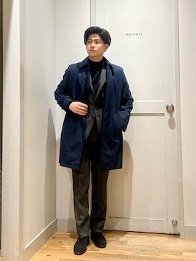 ア デイ イン ザ ライフさん(メンズ・170cm)の冬コーディネート