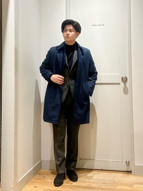 セール】ヘリンボーン ミルド 2ボタンジャケット-セットアップ対応-＜A